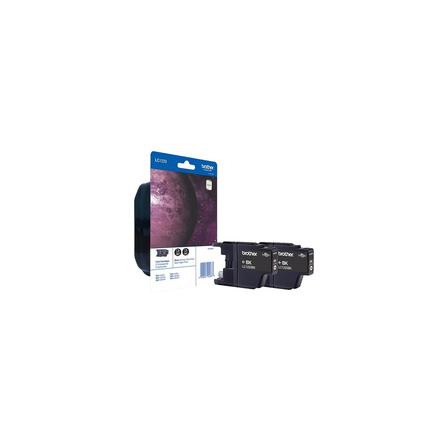 Pack 2 Cartouches noire basse capacité Brother pour MFC J625DW / J825DW