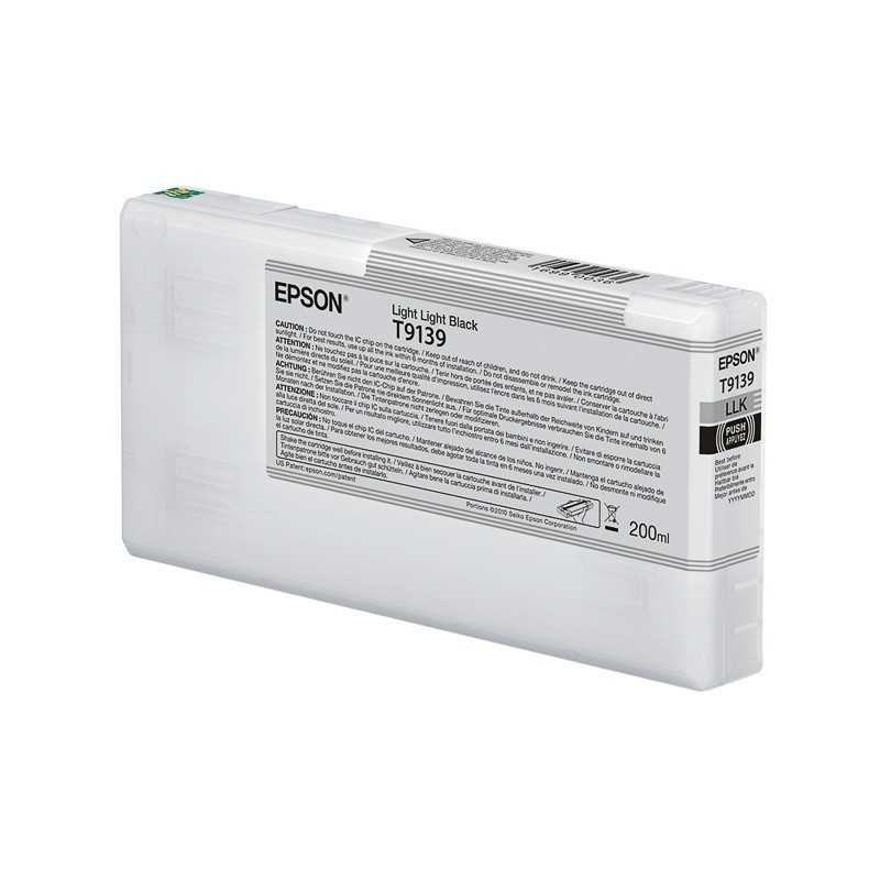 Cartouche d'encre Noir Très Clair Epson pour SC-P5000 (T9139)