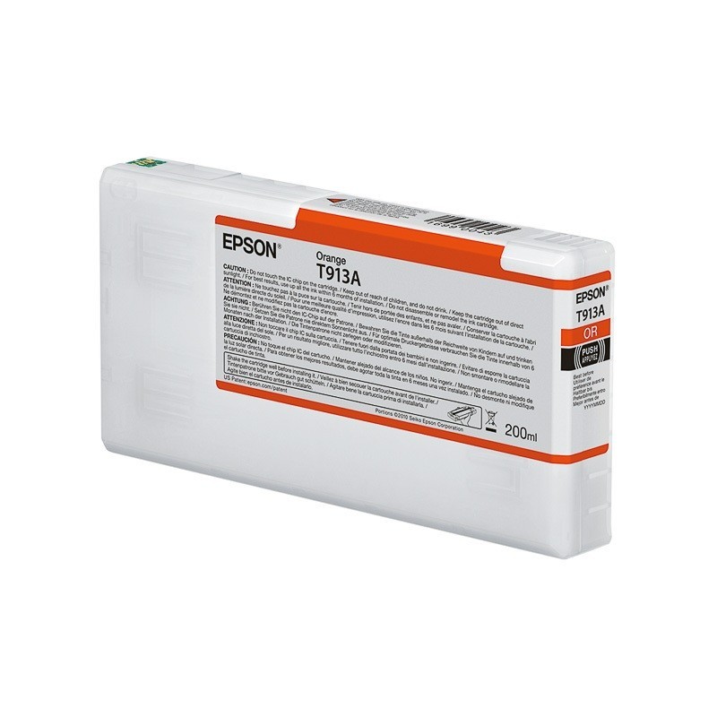 Cartouche d'encre Orange Epson pour SC-P5000 (T913A)