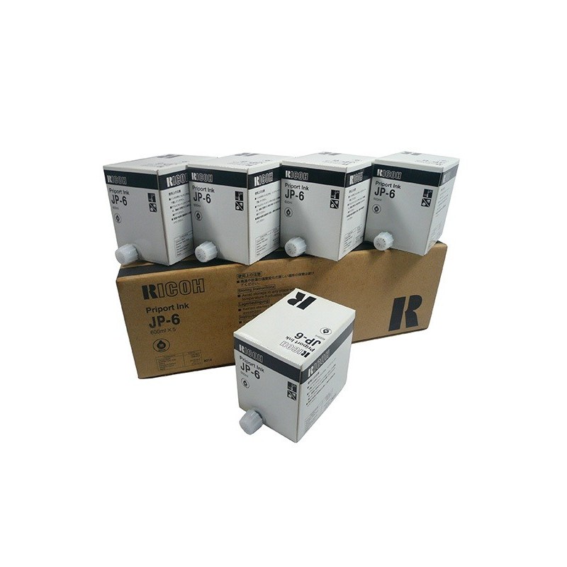 Pack 5 * Cartouches noires Ricoh pour JP1010 / 1030 / 1050