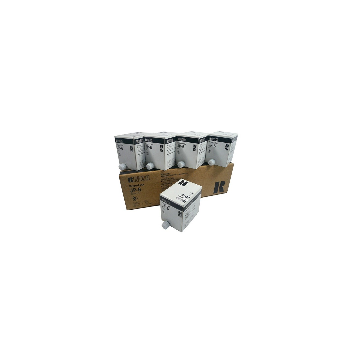 Pack 5 * Cartouches noires Ricoh pour JP1010 / 1030 / 1050