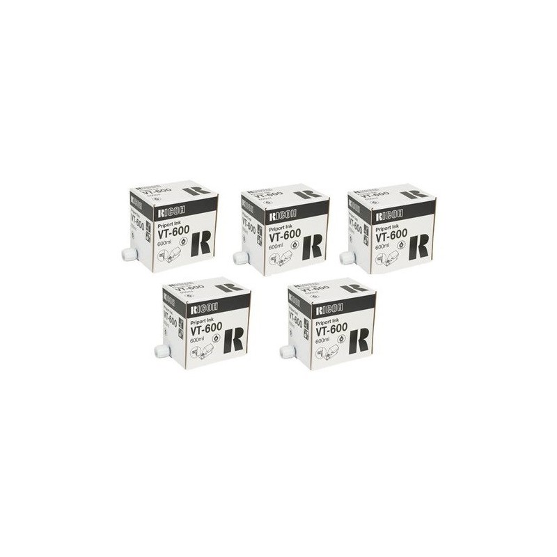 5 * Toners noirs Ricoh VT 600 pour RL937, RL937DX, VT1730 ..., Toner Express : achat en ligne de 5 * Toners noirs Ricoh VT 600 p