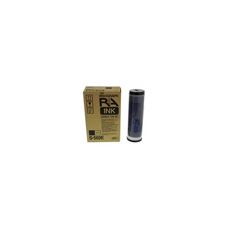 Pack 2 encre Noir Riso pour RA / RC série (S-569E)