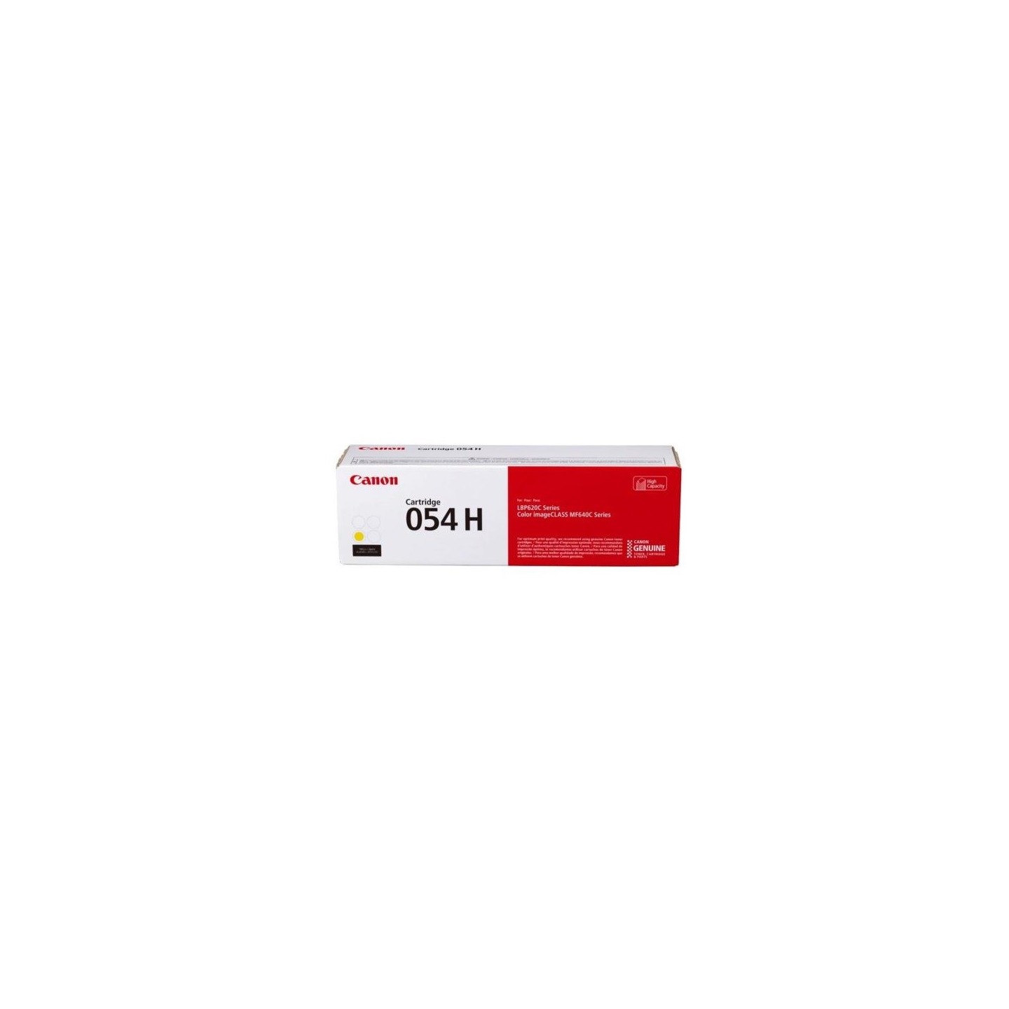 Cartouche Toner Jaune haute capacité CANON pour I-Sensys LBP623Cdw ... (054H)
