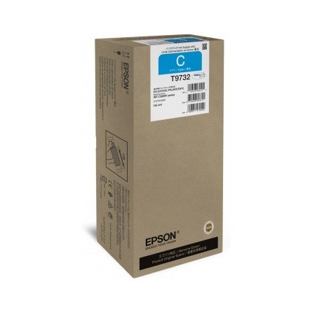 Cartouche d'encre Cyan (XL) - Epson pour Workforce Pro WF-C869RDTW... (T9732)