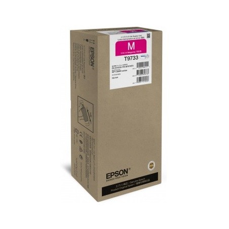 Cartouche d'encre Magenta (XL) - Epson pour Workforce Pro WF-C869RDTW... (T9733)