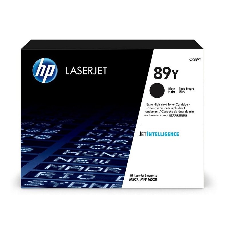 Toner noir  très haute capacité HP pour LaserJet Enterprise M507 / M528 ... (89X)