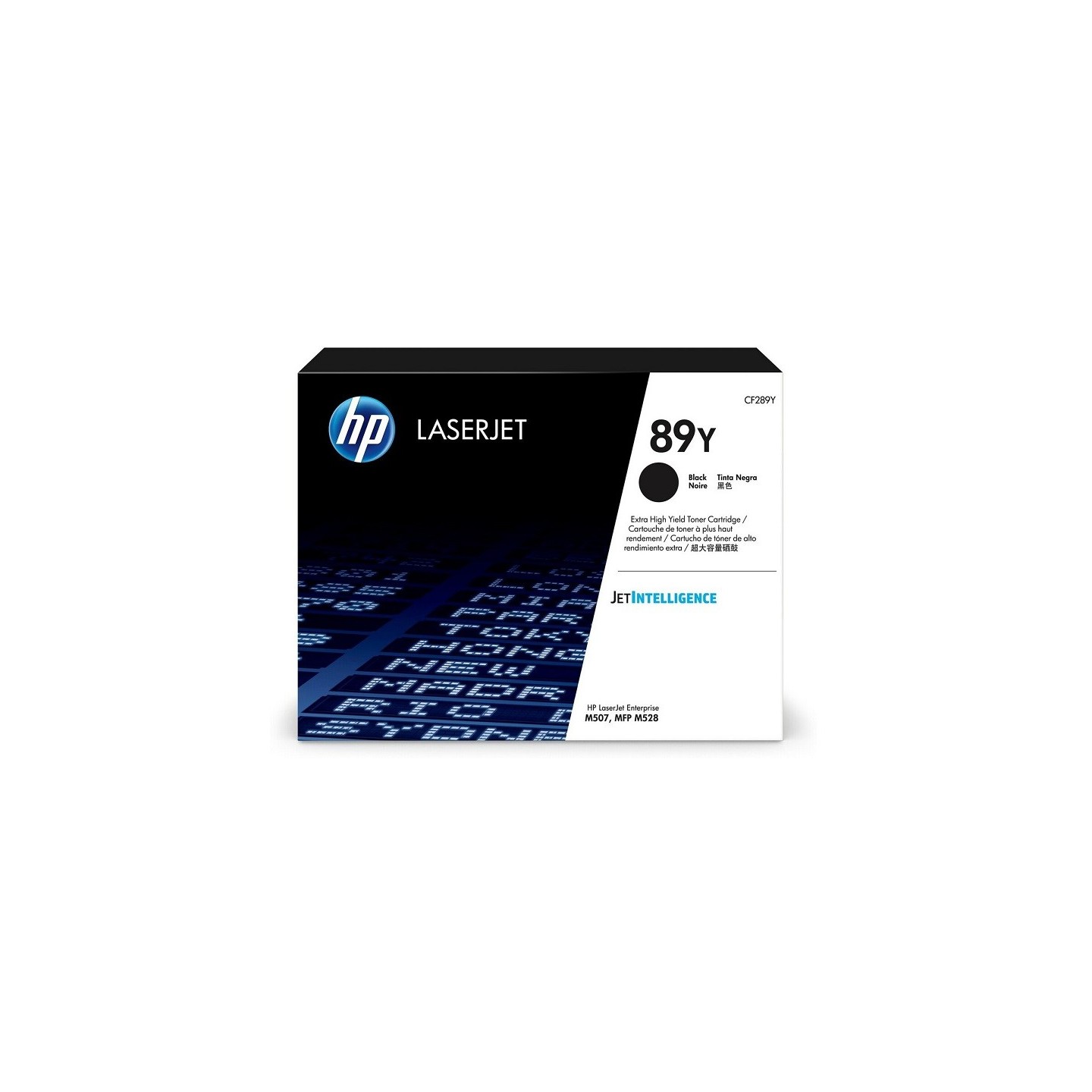 Toner noir  très haute capacité HP pour LaserJet Enterprise M507 / M528 ... (89X)