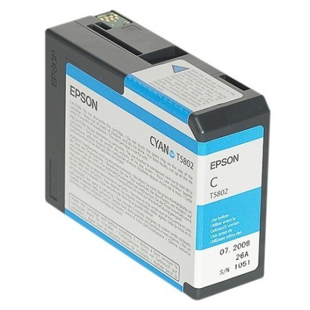 Cartouche d'encre cyan pour EPSON stylus Pro 3800/3880, Toner Express : achat en ligne de Cartouche d'encre cyan pour EPSON styl