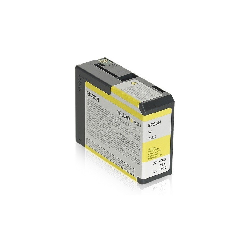 Cartouche d'encre jaune pour EPSON stylus Pro 3800/3880, Toner Express : achat en ligne de Cartouche d'encre jaune pour EPSON st