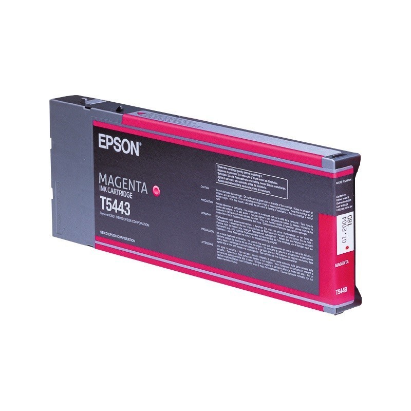 Pigment Magenta haute capa EPSON (T5443), Toner Express : achat en ligne de Pigment Magenta haute capa EPSON (T5443) pour imprim