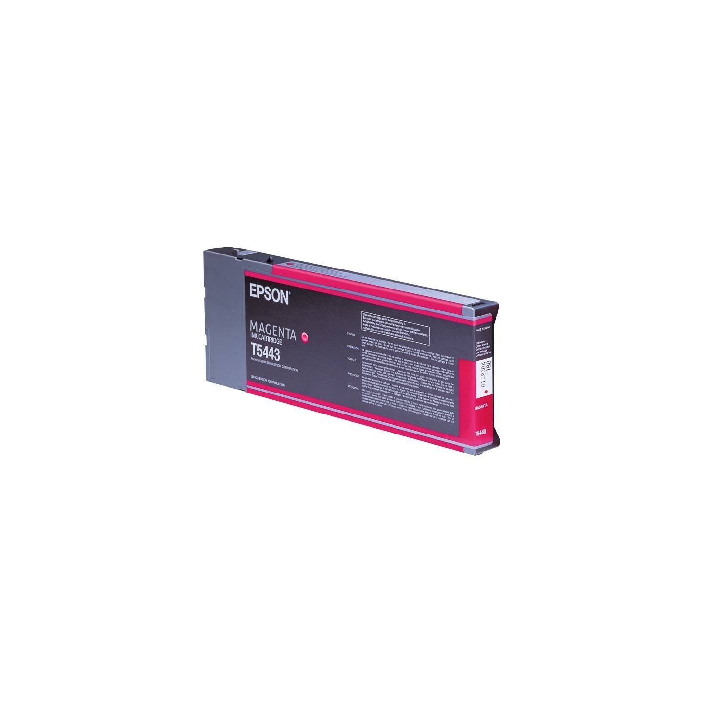 Pigment Magenta haute capa EPSON (T5443), Toner Express : achat en ligne de Pigment Magenta haute capa EPSON (T5443) pour imprim