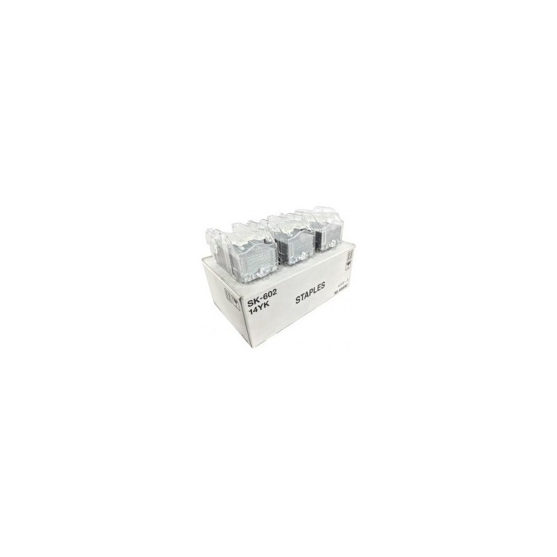 Pack d'agrafes (3 x 5 000) Konica Minolta pour Bizhub 224e, Bizhub C352...(SK602)