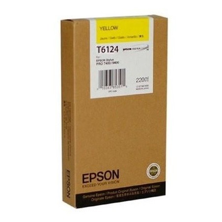 Encre pigment jaune Epson pour stylus photo 7400 / 9400, Toner Express : achat en ligne de Encre pigment jaune Epson pour stylus