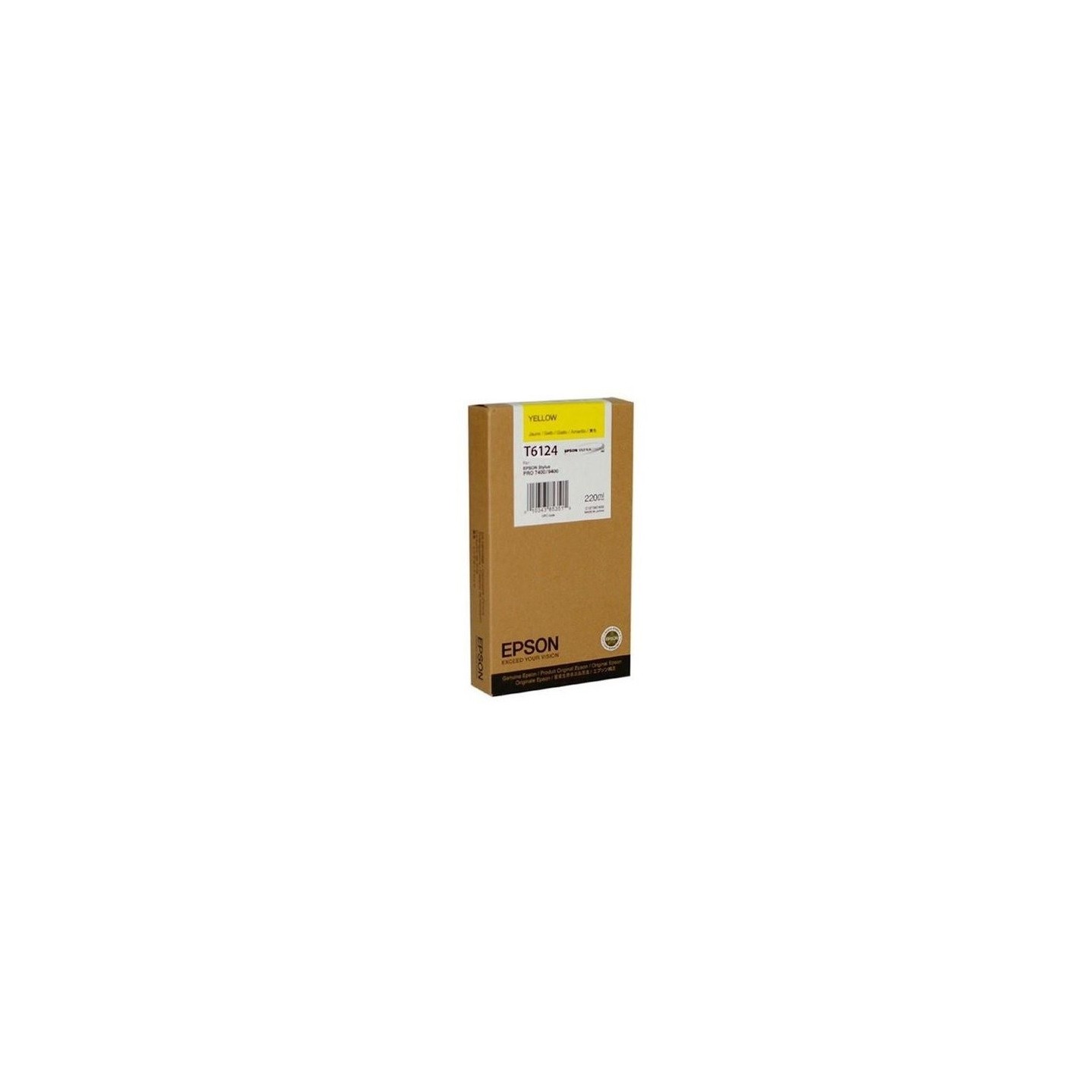 Encre pigment jaune Epson pour stylus photo 7400 / 9400, Toner Express : achat en ligne de Encre pigment jaune Epson pour stylus
