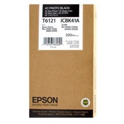 Encre pigment Noir Photo Epson pour stylus photo 7400 / 9400 (photo black)