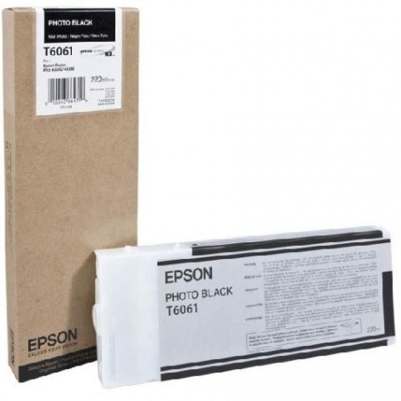 Encre pigment noir photo haute capacité Epson pour SP 4800/4880 (C13T606100), Toner Express : achat en ligne de Encre pigment no