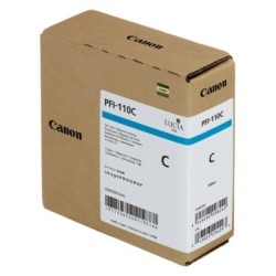 Cartouche d'encre cyan Canon pour Image Prograf TX2000, TX3000 ... (PFI110C)