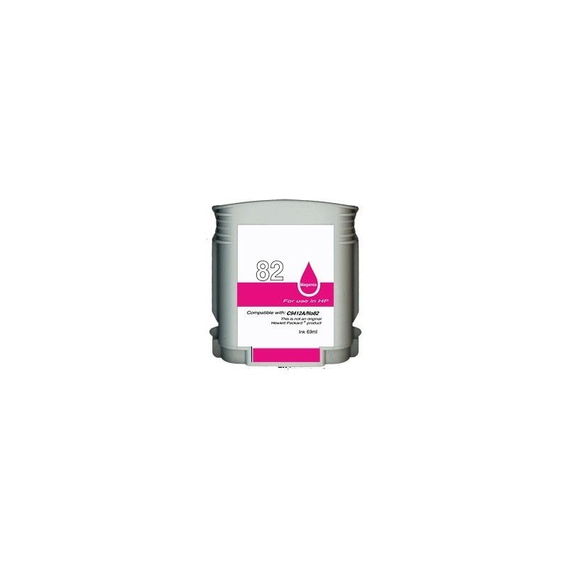Réservoir Encre magenta générique pour HP N°82 (C4912A)