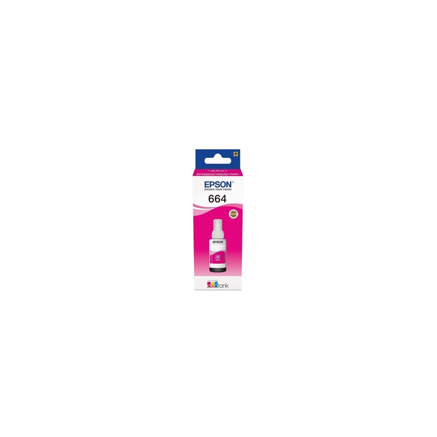 C13T66434A : Cartouche Encre Magenta EPSON pour EcoTank ET-14000/ ET-2500/ L100 ...(C13T664340)