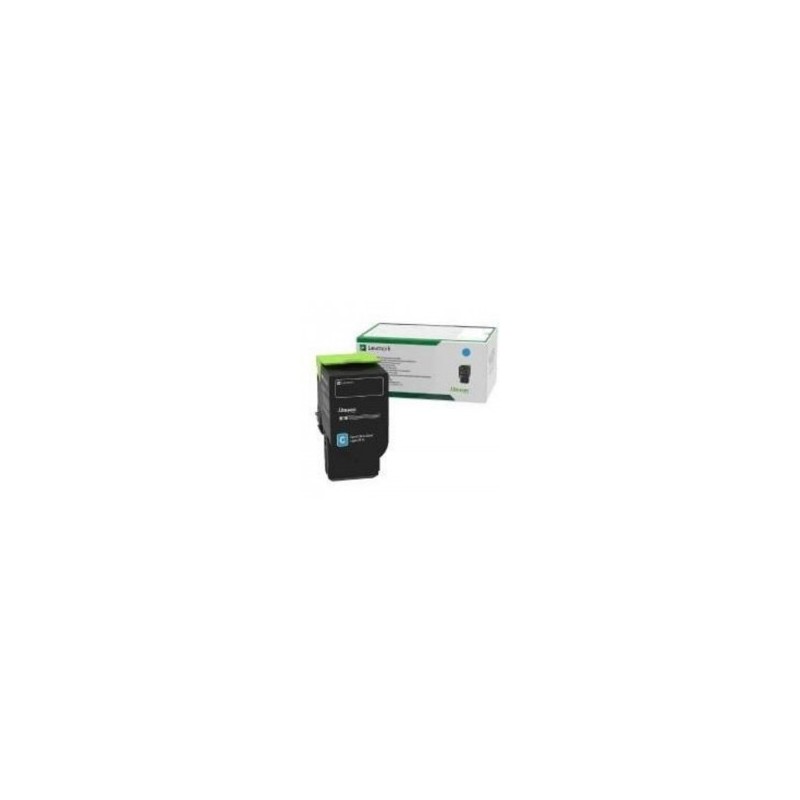 Toner Cyan ultra longue durée Lexmark pour CX622ade - CX625ade - CS521dn .... (return program)