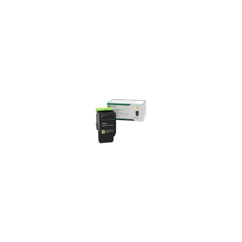 Toner Jaune ultra longue durée Lexmark pour CX622ade - CX625ade - CS521dn .... (return program)