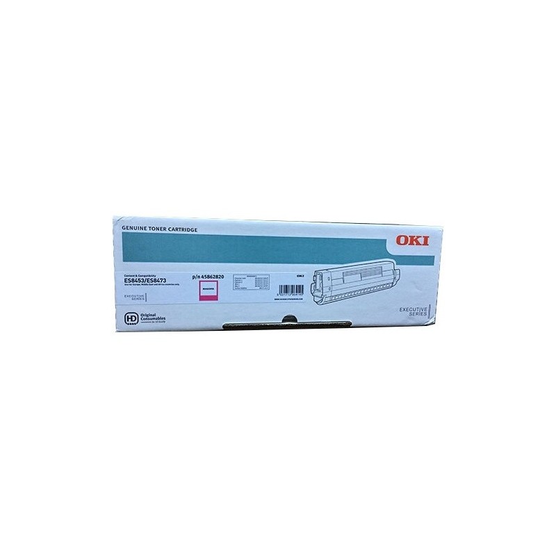 Toner Magenta Oki pour ES8453 - ES8473 (10 000 pages)