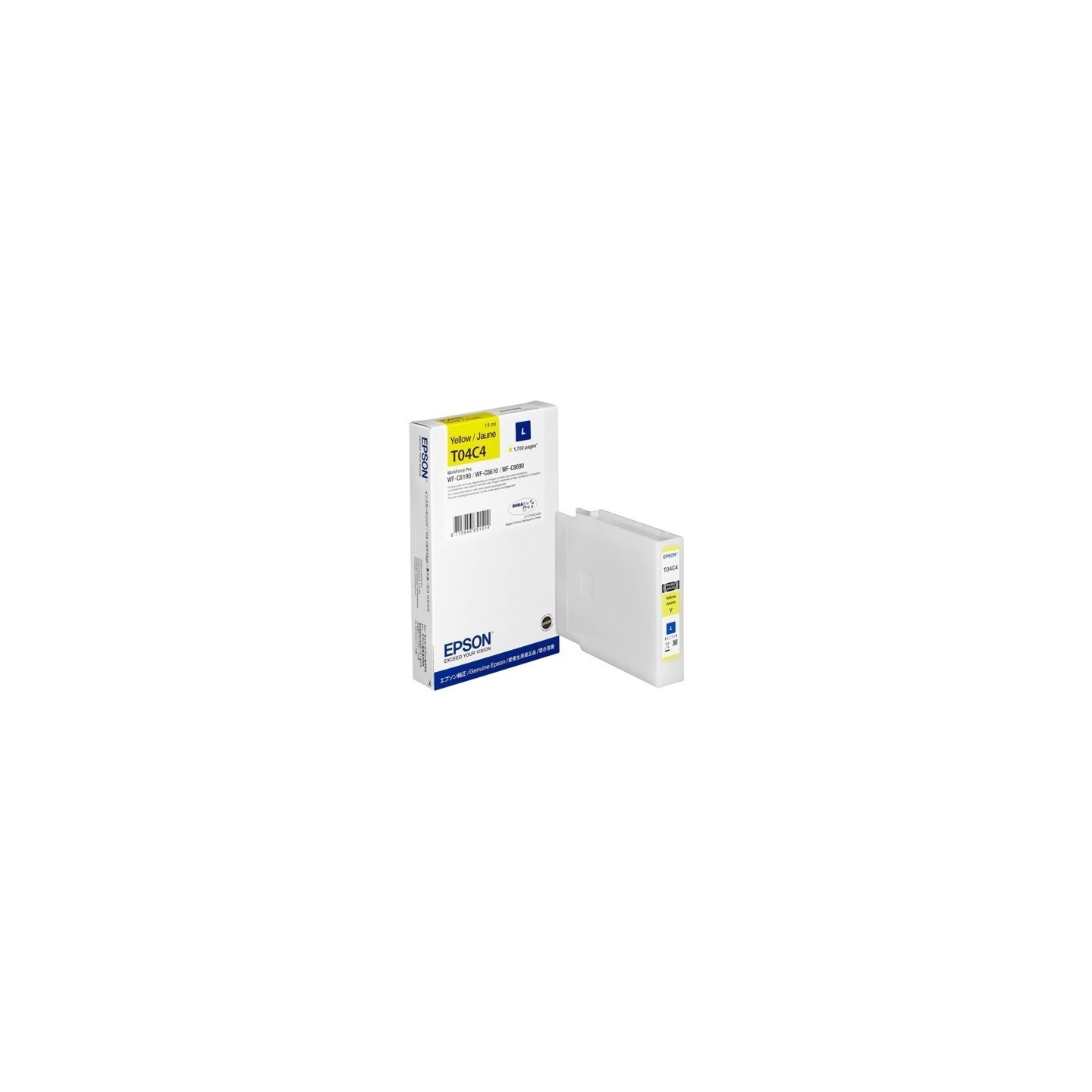 Cartouche d'encre Jaune (L) - Epson pour Workforce Pro WF-C81xx / WF-C86xx