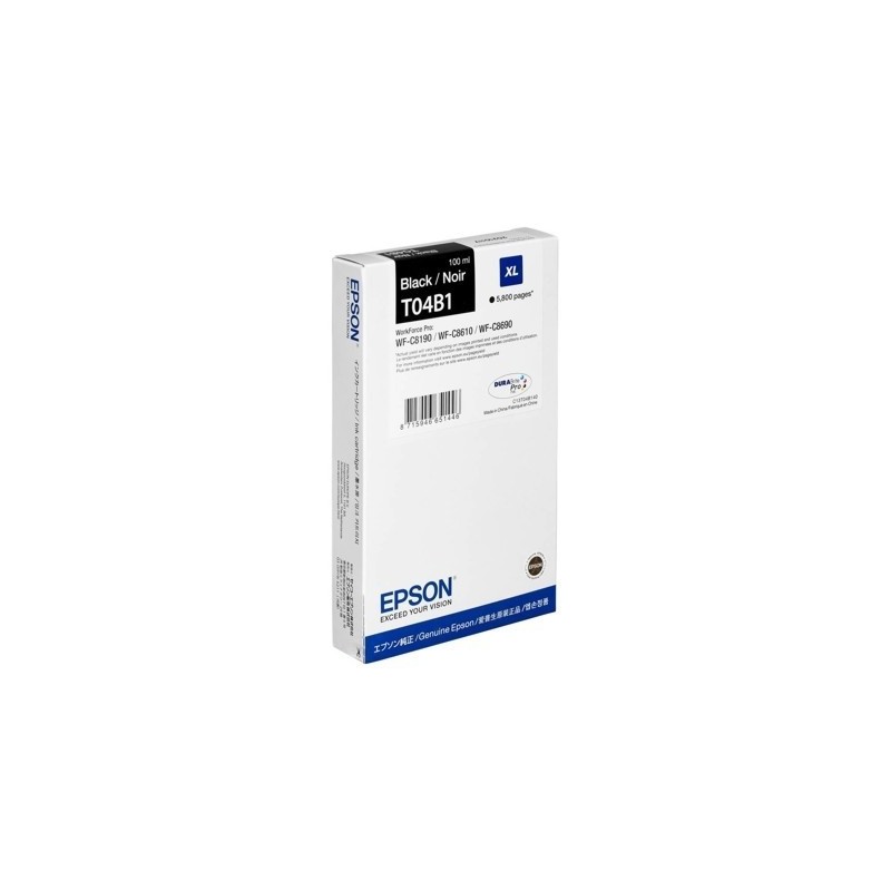 Cartouche d'encre Noir (XL) - Epson pour Workforce Pro WF-C81xx / WF-C86xx