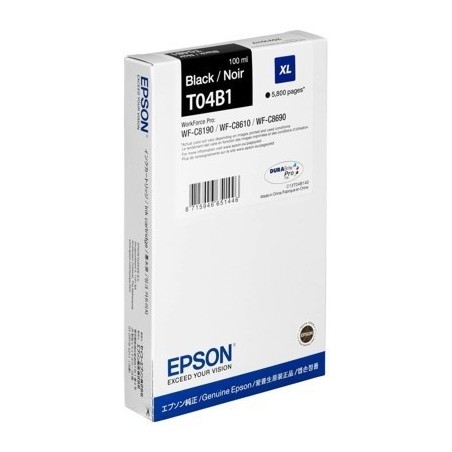 Cartouche d'encre Noir (XL) - Epson pour Workforce Pro WF-C81xx / WF-C86xx
