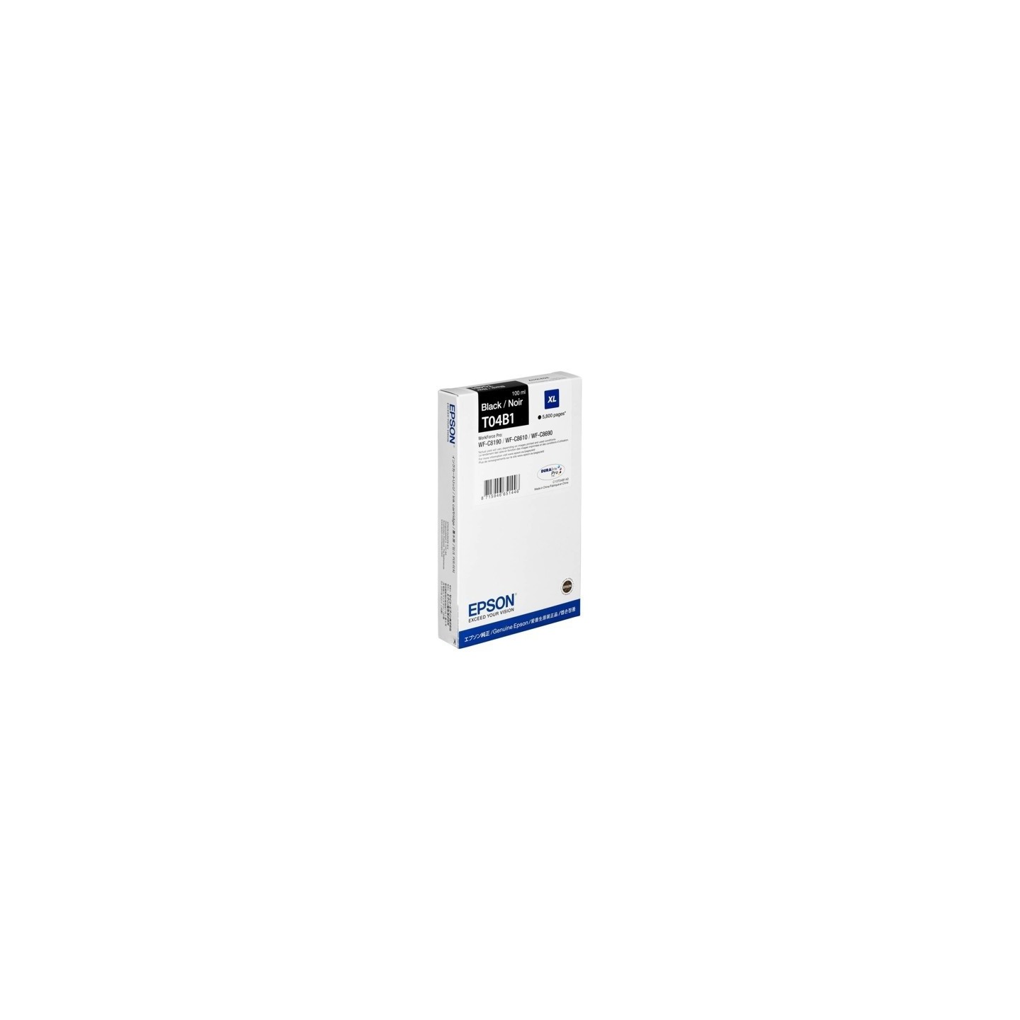 Cartouche d'encre Noir (XL) - Epson pour Workforce Pro WF-C81xx / WF-C86xx