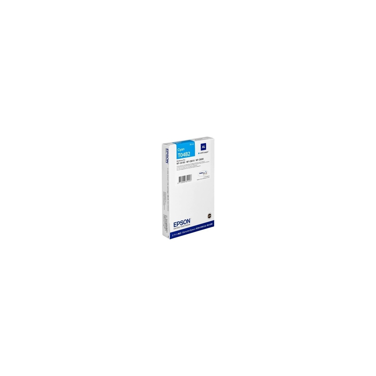Cartouche d'encre Cyan (XL) - Epson pour Workforce Pro WF-C81xx / WF-C86xx