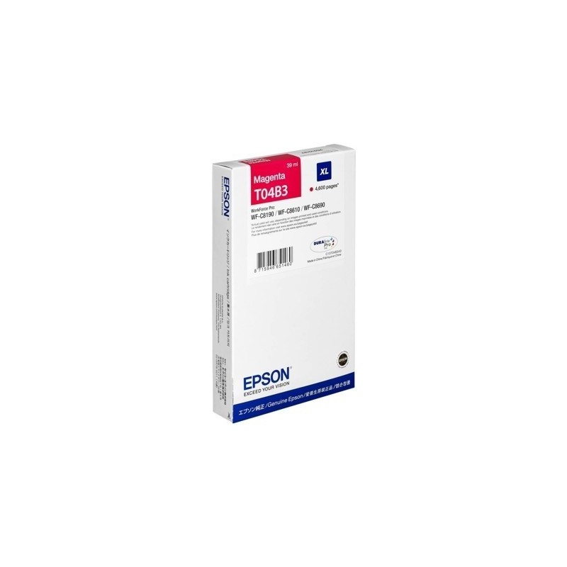 Cartouche d'encre Magenta (XL) - Epson pour Workforce Pro WF-C81xx / WF-C86xx