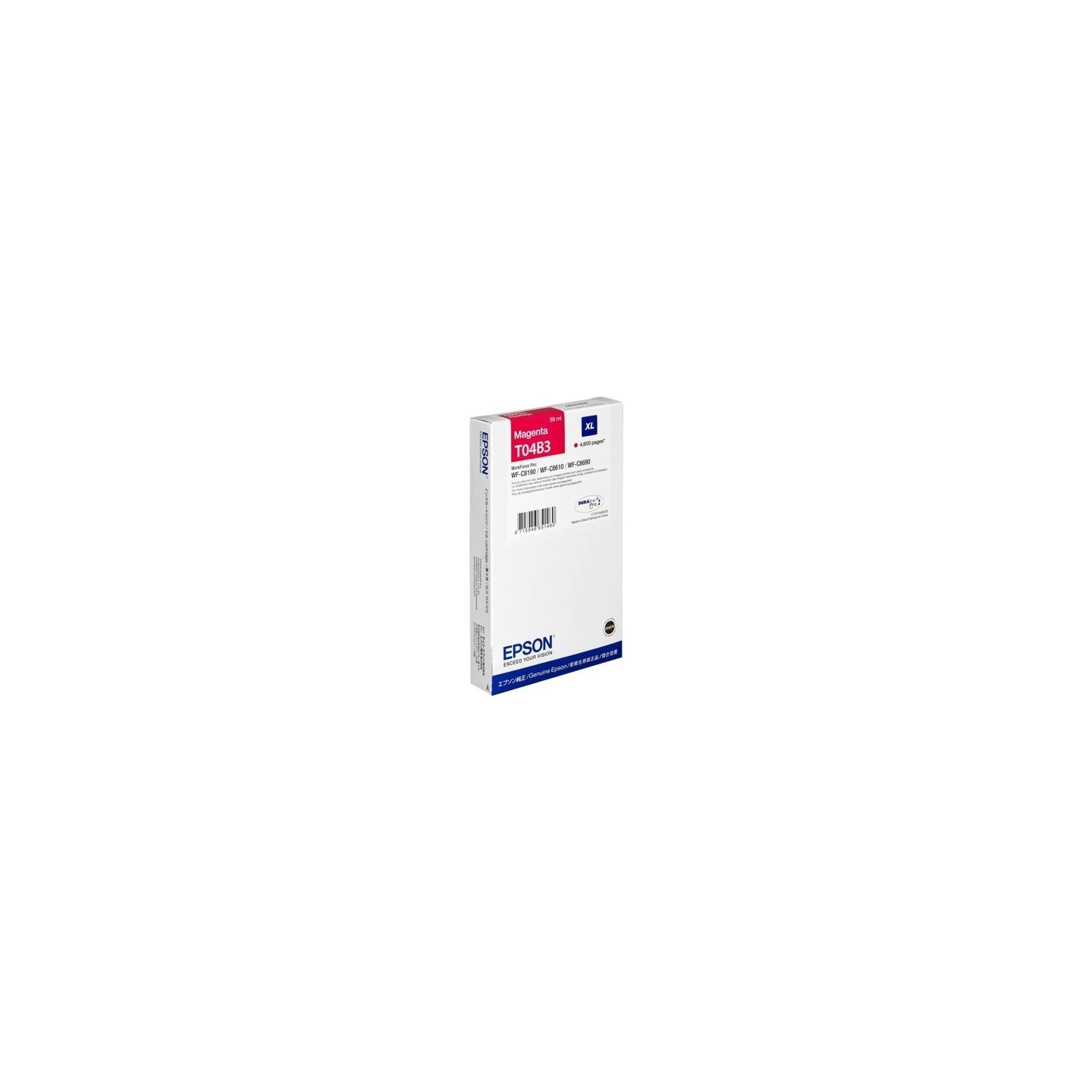 Cartouche d'encre Magenta (XL) - Epson pour Workforce Pro WF-C81xx / WF-C86xx