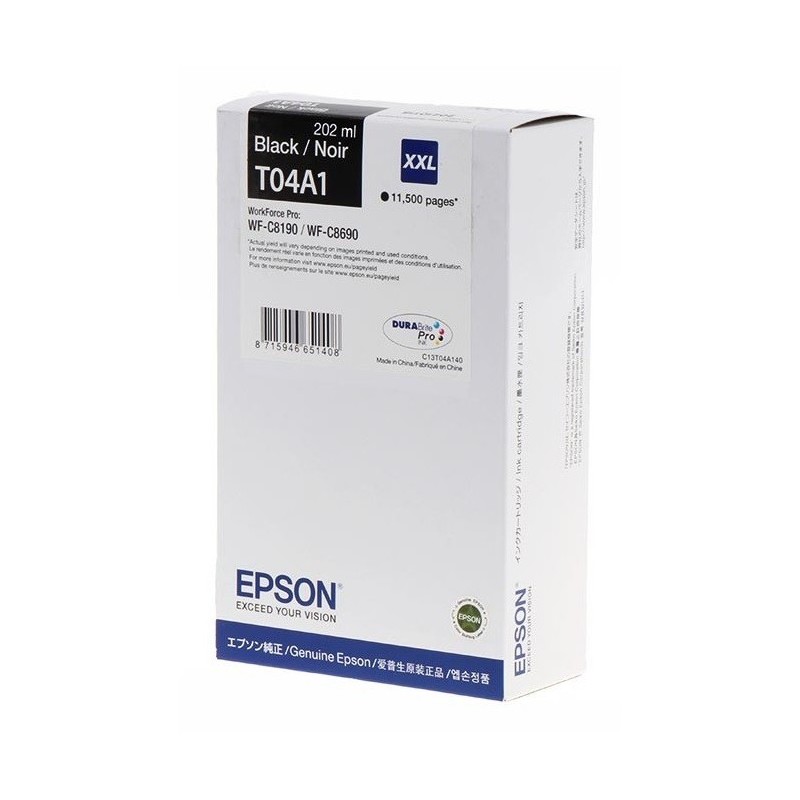 Cartouche d'encre Noir (XXL) - Epson pour Workforce Pro WF-C81xx / WF-C86xx