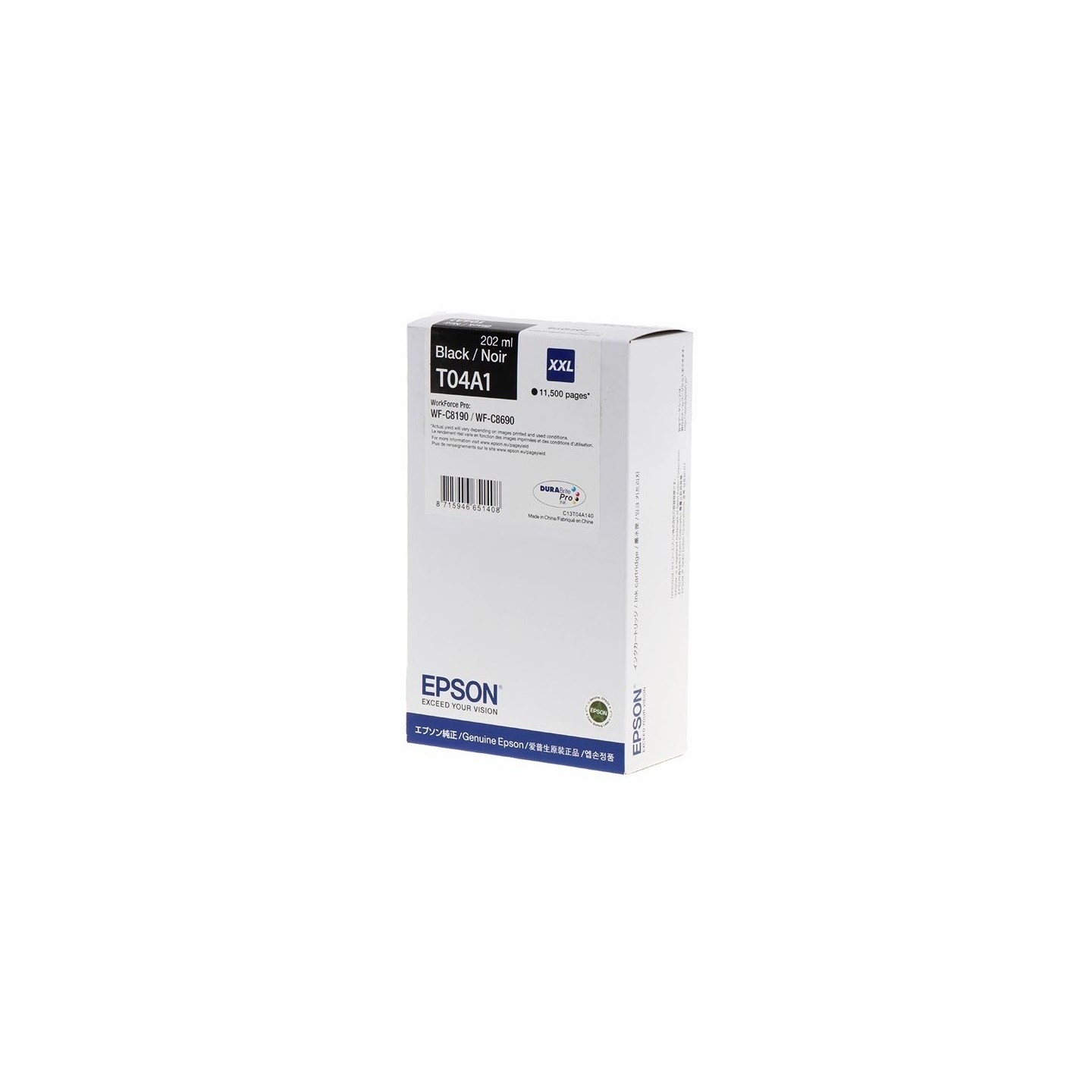 Cartouche d'encre Noir (XXL) - Epson pour Workforce Pro WF-C81xx / WF-C86xx