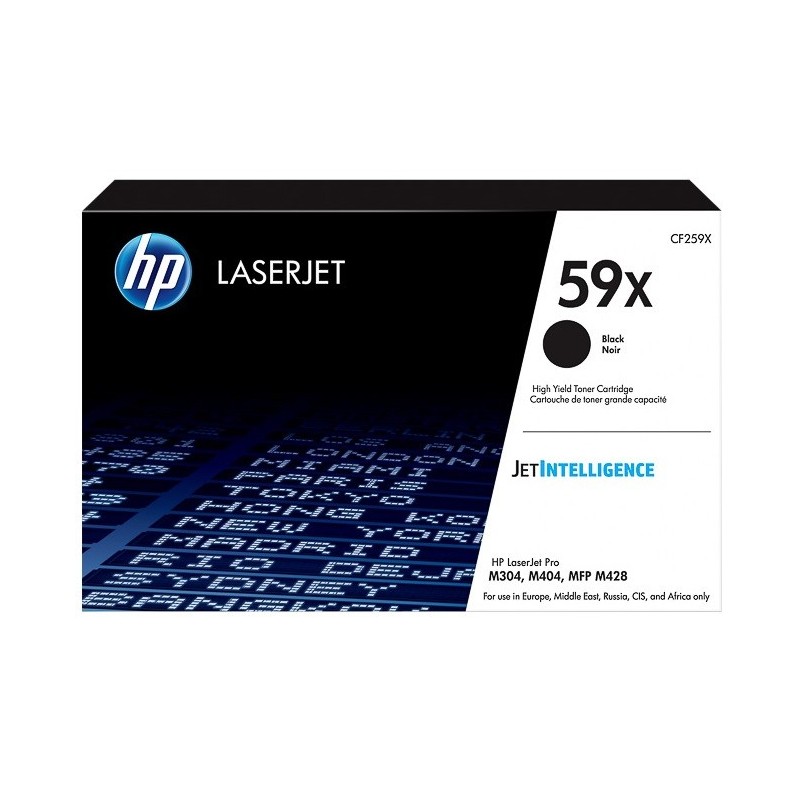 Cartouche toner noir haute capacité HP pour LaserJet Pro M404n, dn, dw (10 000 pages)