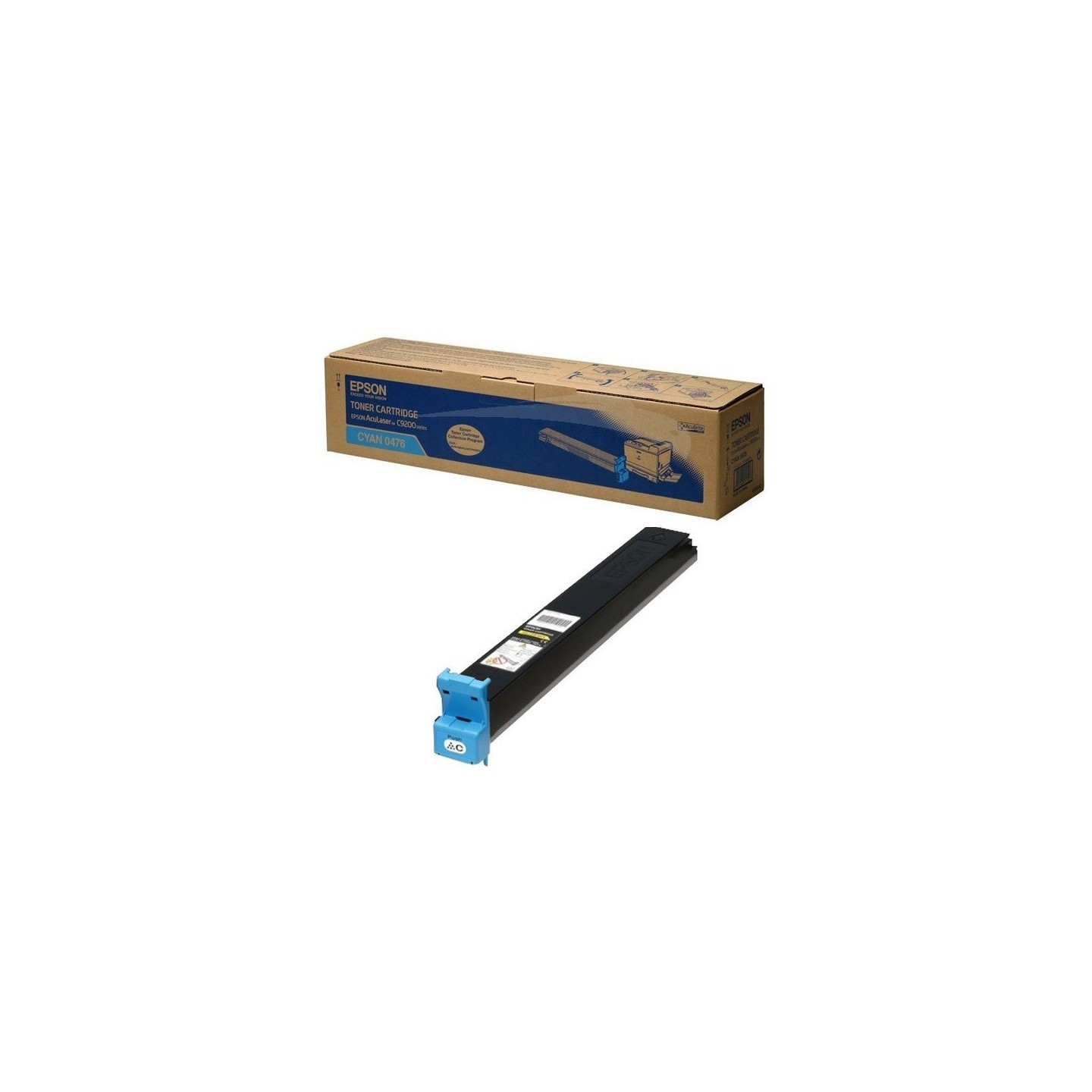 Toner cyan Epson pour aculaser C9200, Toner Express : achat en ligne de Toner cyan Epson pour aculaser C9200 pour imprimante