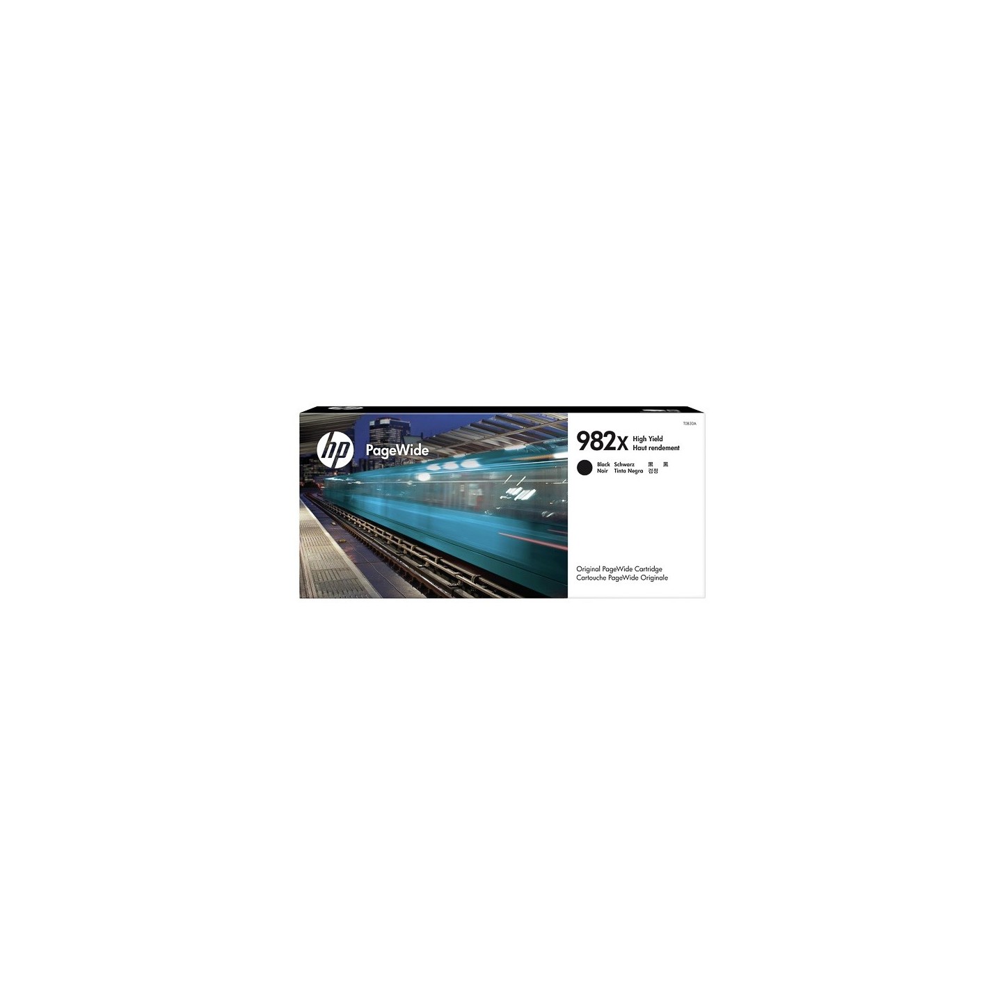 Cartouche jet d'encre Noir Haute Capacité HP pour PageWide Enterprise color 765dn... (N°982X)