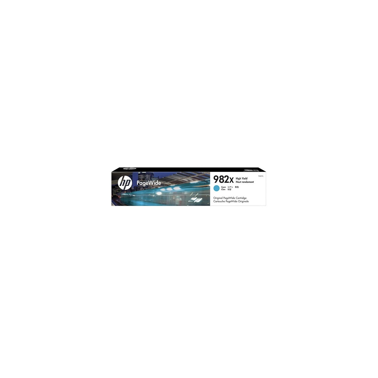 Cartouche jet d'encre Cyan Haute Capacité HP pour PageWide Enterprise color 765dn... (N°982X)