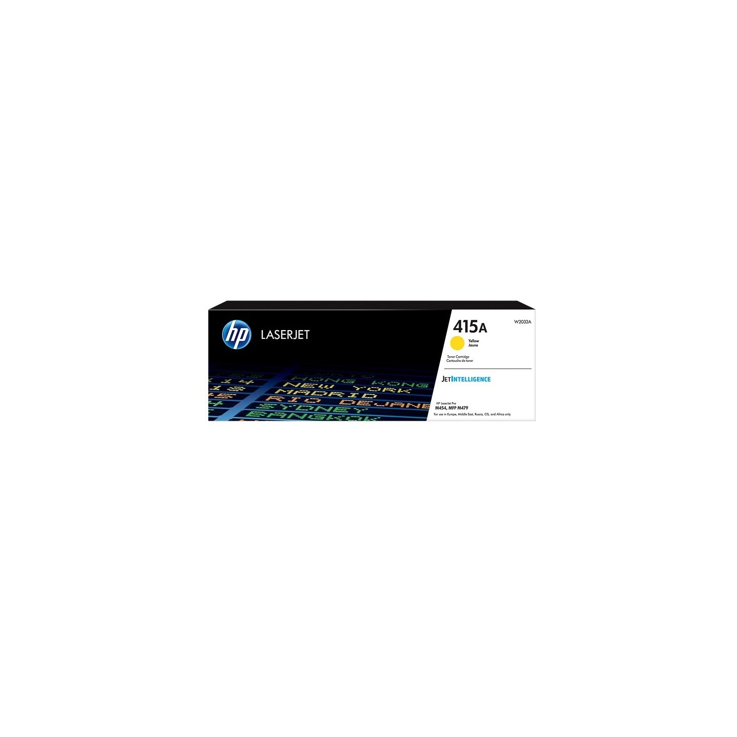 Cartouche toner Jaune HP pour LaserJet Pro M454, M479 (2 100 pages)