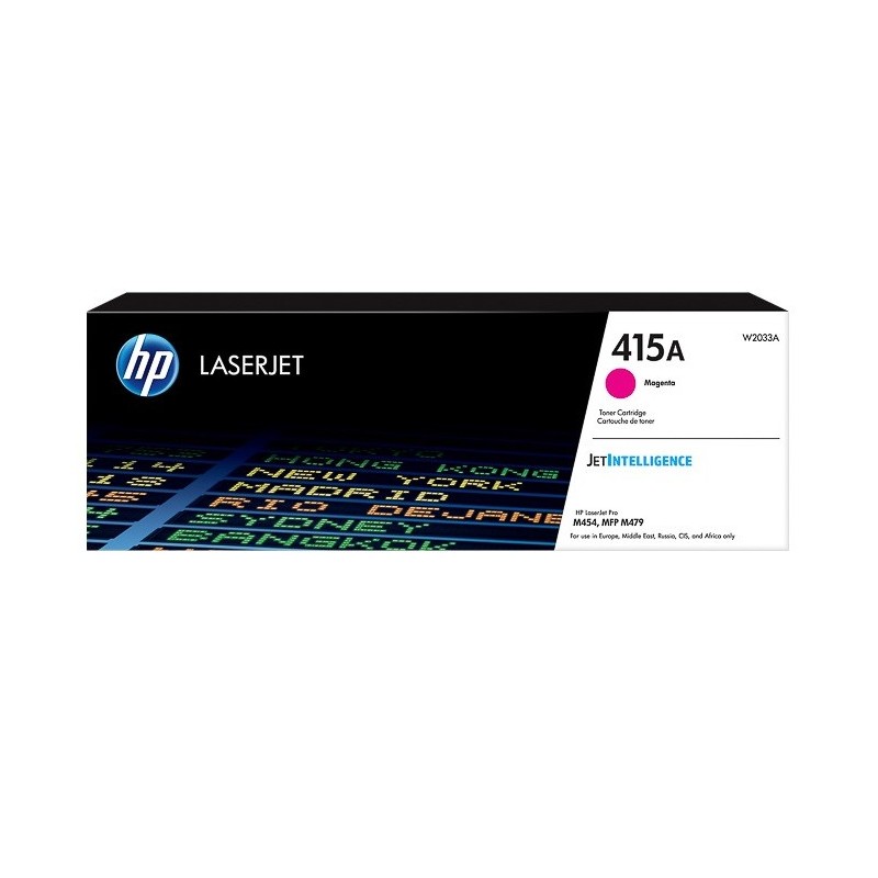 Cartouche toner Magenta HP pour LaserJet Pro M454, M479 (2 100 pages)