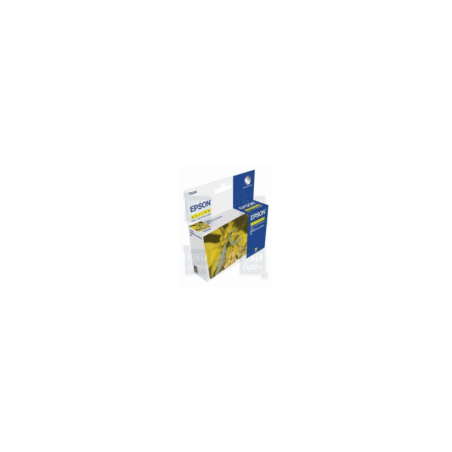 Cartouche Encre Jaune EPSON (T0334), Toner Express : achat en ligne de Cartouche Encre Jaune EPSON (T0334) pour imprimante