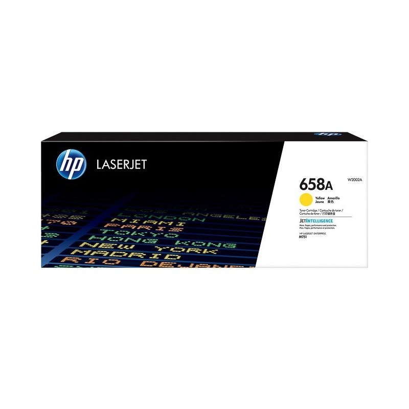 Toner Jaune HP pour Color Laserjet enterprise M751dn... (658A)