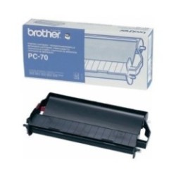 Ruban de transfert thermique Brother PC70 Noire, Toner Express : achat en ligne de Ruban de transfert thermique Brother PC70 Noi