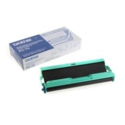 Ruban thermique Brother PC-75 noir, Toner Express : achat en ligne de Ruban thermique Brother PC-75 noir pour imprimante