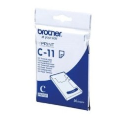 C11 Papier Thermique Brother pour MW145bt... (pack de 50 feuilles - A7), Toner Express : achat en ligne de Papier blanc A7 Broth