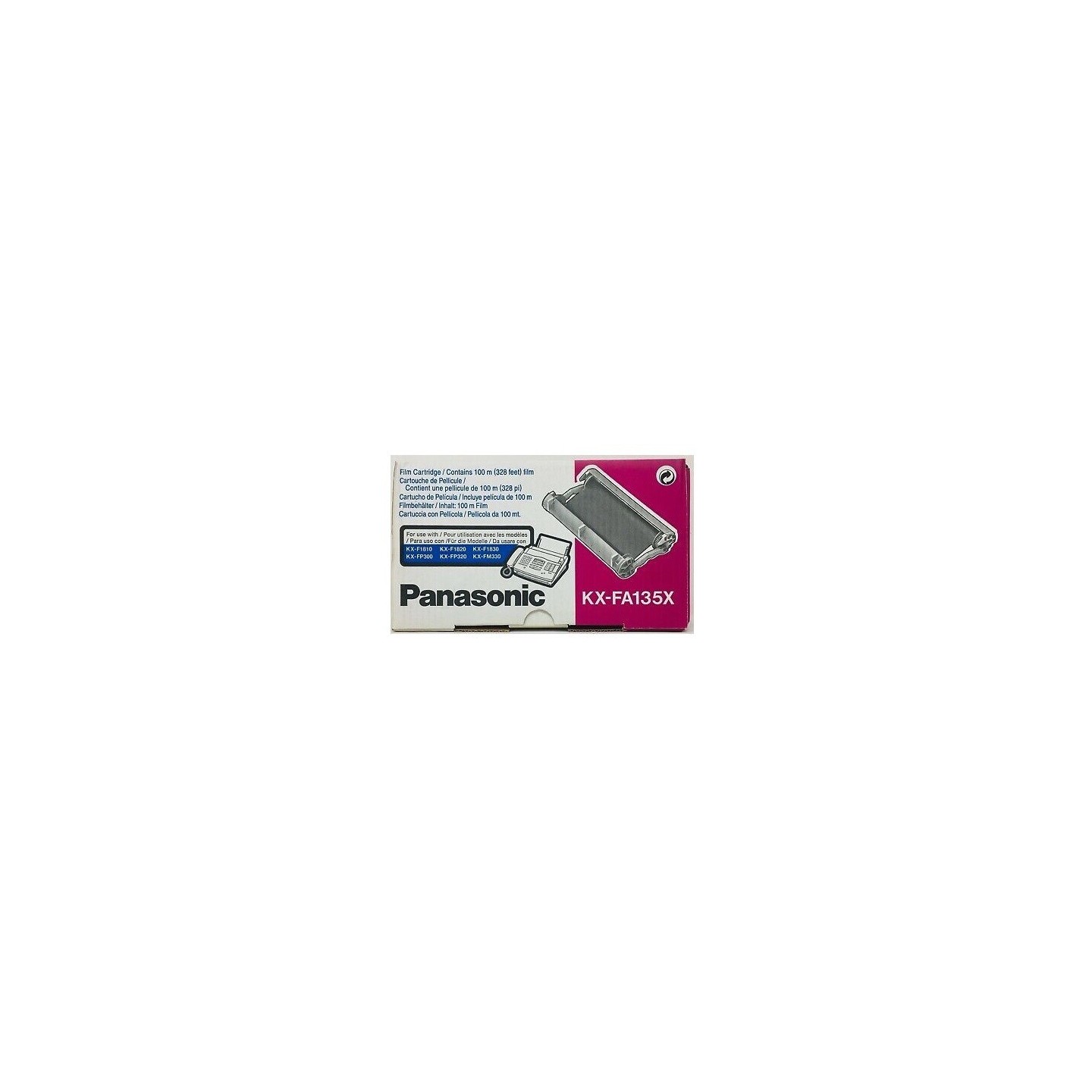 Ruban Thermique Noir Panasonic KXFA135X, Toner Express : achat en ligne de Ruban Thermique Noir Panasonic KXFA135X pour impriman