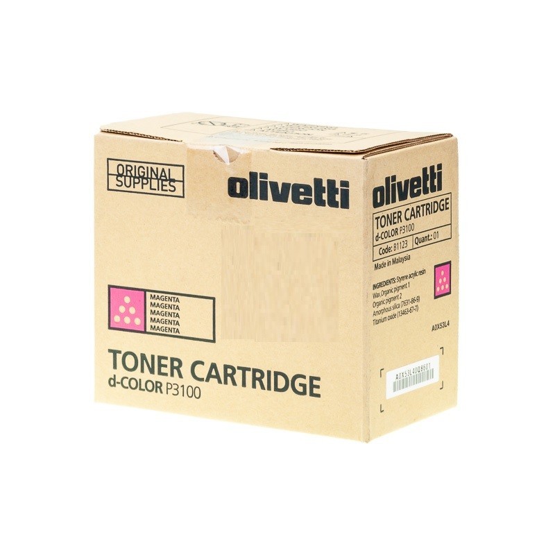 Cartouche Toner Magenta Olivetti pour D-Color P3100