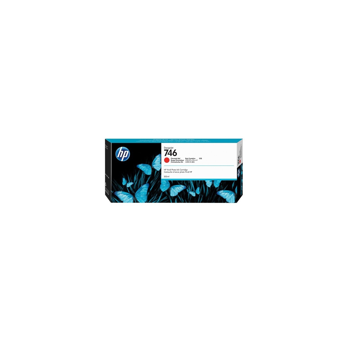 Cartouche Rouge HP pour Designjet Z6 - Z6dr - Z9+ ... (N°746)